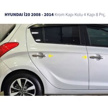 Fams Otomotiv Hyundai İ20 Krom Kapı Kolu 4 Kapı 2008-2014 Paslanmaz Çelik