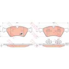 Trw  TRW-GDB1642 Ön Balata MB W164 280CDI ML320CDI ML350 ML500...