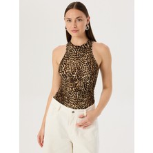 Rivus Yüzücü Yaka Atlet - Leopar