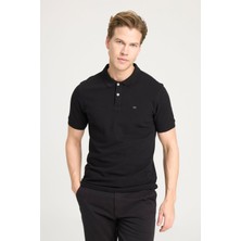 Wrangler Erkek Regular Fit Polo T-shirt Siyah