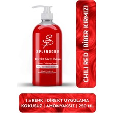 Splendore Biber Kırmızı Amonyaksız Renkli Saç Boyası 250ML