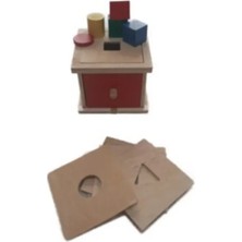 Montessori Gemisi Çok Kapaklı Karar Kutusu(Toddler)