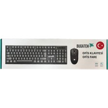 Bugatek Bgrofs Kablolu Standart Klavye + Mouse Q Set