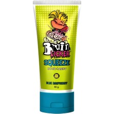 Brain Licker Squeeze Sour Candy Blue Raspberry 80g