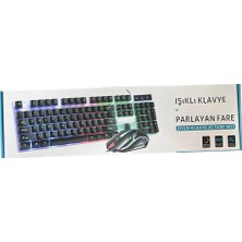 Bugatek Bgrgkms Gaming Aydınlatmalı Klavye + Mouse Q Set