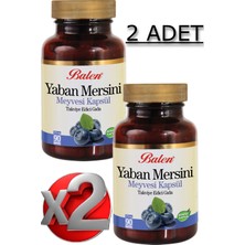 Balen 2 Adet Yaban Mersini Meyvesi Kapsül 90 Adet