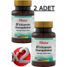 Balen 2 Adet B Vitamini Kompleksi Kapsül 425 Mg 60 Adet