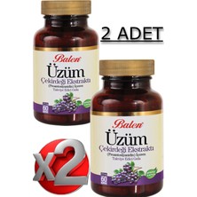 Balen 2 Adet Üzüm Çekirdeği Ekstraktı Kapsül 60 Adet