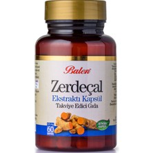 Balen Zerdeçal Ekstraktı 60 Adet Kapsül
