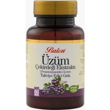 Balen Üzüm Çekirdeği Ekstraktı Kapsül 60 Adet Kapsül 300 Mg