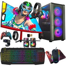 Turbox TX5415 I5 6400 16GB Ram 512GB SSD 4gb Ekran Kartı 23.6 Inç 100Hz Curved Oyuncu Masaüstü Bilgisayarı