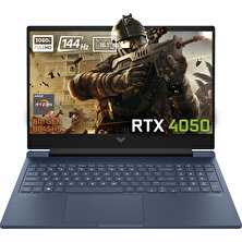 Hp Victus 16-S1023NT 9Z795EA Amd Ryzen 7-8845HS 16GB Ddr5 1tb SSD RTX4050 6gb 16.1 Inç 144Hz Full Hd Freedos Gaming Laptop