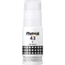 Photoink Canon G540 Siyah Mürekkep 70 ml Gı-43