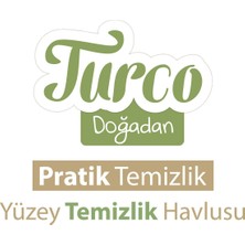 Turco Doğadan Pratik Yüzey Tem. Havlu Yeşil Sabun-Çam 2X100