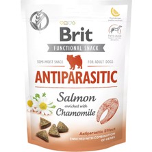 Store Care Functional Snack, Parazit Önlemek Için, Tahılsız, Somon Balıklı ve Papatyalı, Fonksiyonel Yetişkin Köpek Ödülü, 150 G