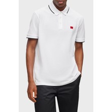 Hugo % 100 Pamuk Slim Fit Polo Yaka T Shirt Erkek Polo Yaka T Shirt 50490775 120