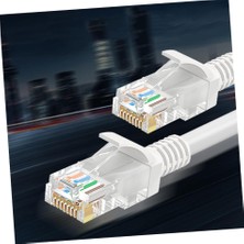 Qasul Cat 6 Ethernet Kablosu 3m Yüksek Hızlı Ethernet Ağ Kablosu