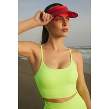 Jerf Gela Ayar Askılı Sport Bra Neon Yeşil