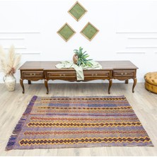 Soho Antiq Aiden El Dokuma Çift Kanat Yün Cicim Kilim 124X168 cm