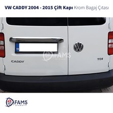 Fams Otomotiv Vw Caddy 2004-2015 Krom Bagaj Çıtası P.çelik (Çift Kapı)