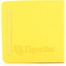 Tigertint Sketch Book Sert Kapaklı Eskiz Defteri 140 gr 12 x 12 cm 80 Yaprak Sarı