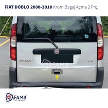 Fams Otomotiv Fıat Doblo Krom Bagaj Açma 2 Parça 2000-2010 Arası P.çelik