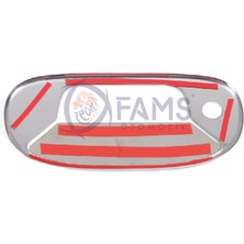 Fams Otomotiv Fıat Doblo Krom Bagaj Açma 2 Parça 2000-2010 Arası P.çelik