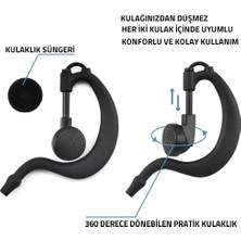 Mbl Uv-K5 Uv-K6 Uyumlu Kablolu Mikrofonlu Kulaklık