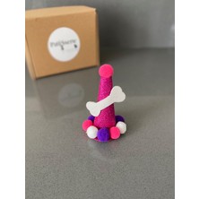 Patisserie Store Köpekler Için Doğum Günü Seti- Happy Purple Kit- Pasta, Tasarım Pasta Süsü ,doğum Günü Şapkası