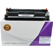 Toner Mağazası Hp CE505A CF280A Çipli Muadil Toner Siyah