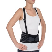 Medikaltec  Çalışma Korse 16CM Plus (Askılı) Siyah L - Xl - Xxl
