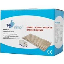 Medikaltec  Nimo Peteklı Havalı Yatak ve Basınc Pompası (Aries-1)