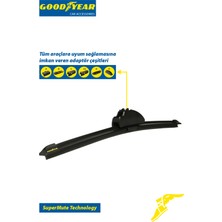 Goodyear Audı A6  Supermute  Ön Ve Arka 3'Lü Muz Silecek Takımı 2011-2018 Sw (550Mm+550Mm+380Mm)