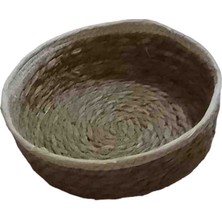 İkizler Dekoratif Hasır Çok Amaçlı Sepet Büyük Boy