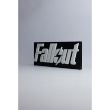 Domini Fallout - 3 Boyutlu Tabela - 20CM x 8.5cm x 1.5cm
