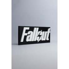 Domini Fallout - 3 Boyutlu Tabela - 20CM x 8.5cm x 1.5cm