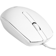 Marvo MS003 Wh Ergonomik Optik Kablolu Mouse