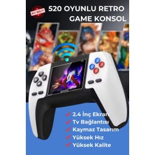 Bakeey  Bakeey P5 Taşınabilir 520 Oyunlu Kablosuz Oyun Konsolu Atari Oyun Konsolu Game Stick Retro Konsol