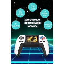 Bakeey  Bakeey P5 Taşınabilir 520 Oyunlu Kablosuz Oyun Konsolu Atari Oyun Konsolu Game Stick Retro Konsol