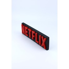 Domini Netflix - 3 Boyutlu Tabela - 18CM x 5.5cm x 1.5cm