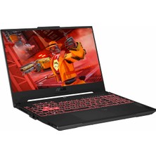 Asus Tuf Gaming F15 Intel Core I7 13620H 96GB 512GB SSD RTX4050/6GB 144Hz 15.6" Fhd W11H Taşınabilir Bilgisayar LP259 & Per4 Çanta LP259P377