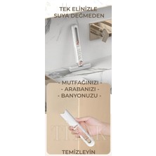 Tekno Trust Yedek Taşınabilir Mini Mop Kendinden Sıkmalı Mini Temizlik Paspası || Mutfak-Araba-Banyo-Camlarda K