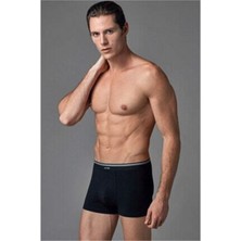 Eros Erkek Mikro Modal Kemerli Boxer SIYAH-051