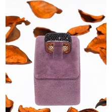 Gizem Gümüş Zirkon Taşlı 925 Ayar Gümüş Tamtur Yüzük