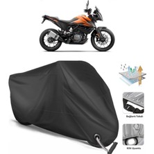 Autolion Ktm 390 Adventure Motor Brandası Arka Çanta Uyumlu (Bağlantı, Kilit Uyumlu)-Siyah