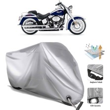 Autolion Softail Deluxe Flstnı Motosiklet Brandası (Bağlantı ve Kilit Uyumlu)