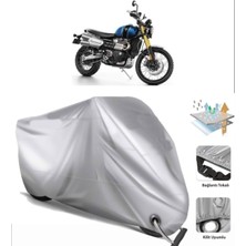 Autolion Triumph Scrambler 1200 Xe Motor Brandası Arka Çanta Uyumlu (Bağlant,kilit Uyumlu)