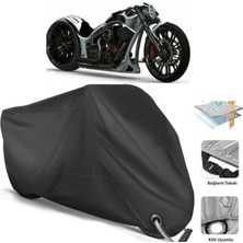 Autolion Thunderbike Tb-R 3.0 Custom Motor Brandası Arka Çanta Uyumlu (Bağlantı, Kilit Uyumlu)-Siyah