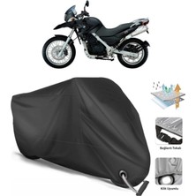 Autolion Bmw F 650 Gs Motor Brandası Arka Çanta Uyumlu (Bağlantı, Kilit Uyumlu)-Siyah