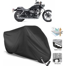 Autolion Triumph Speedmaster Motor Brandası Arka Çanta Uyumlu (Bağlantı, Kilit Uyumlu)-Siyah